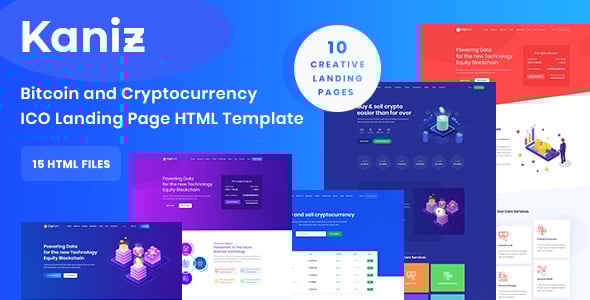 Bitcoin Website Templates | ThemeForest