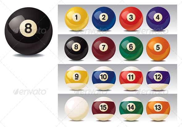 Billiard Graphics, Designs & Templates | GraphicRiver
