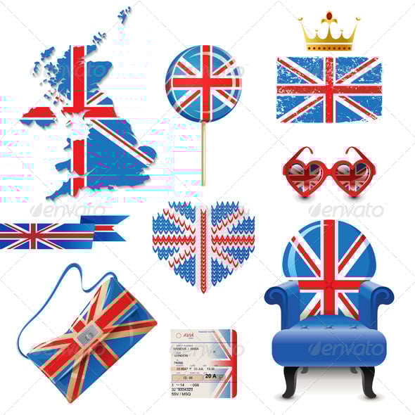 British Graphics, Designs & Templates | GraphicRiver