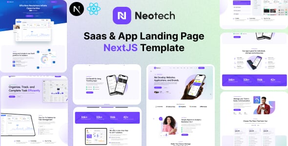 Nextjs Landing Page Website Templates | ThemeForest