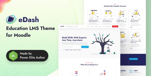 Moodle LMS Themes from ThemeForest