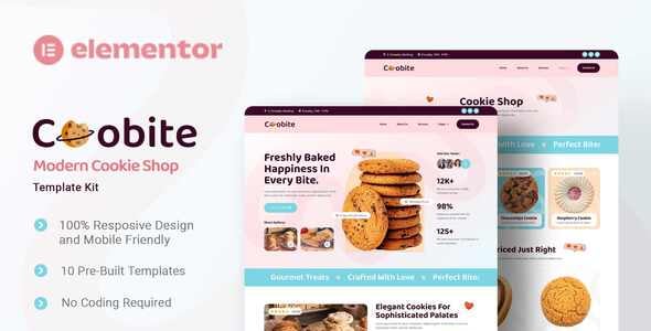 Cookie Website Templates | ThemeForest
