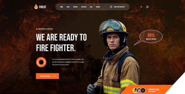 Fire Website Templates | ThemeForest