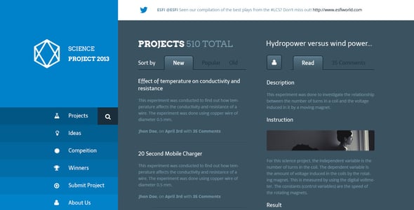 Project Website Templates | ThemeForest