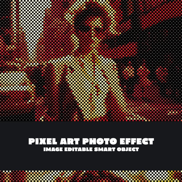 Pixel-art Graphics, Designs & Templates | GraphicRiver