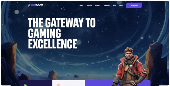 Game Studio Website Templates | ThemeForest