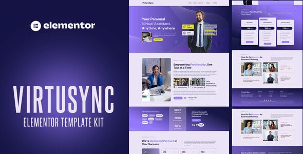 Virtual Assistant Website Templates | ThemeForest