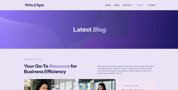 Virtual Assistant Website Templates | ThemeForest
