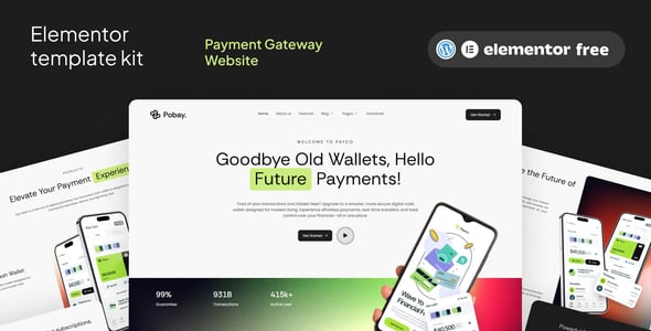Payment Gateway Website Templates | ThemeForest