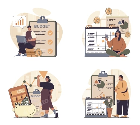 Budgeting Graphics, Designs & Templates | GraphicRiver
