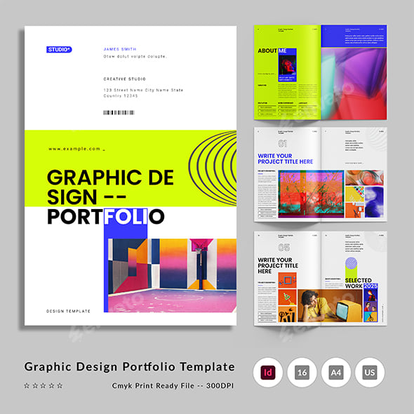 Graphic Design Portfolio Templates Graphic Design Portfolio Graphic