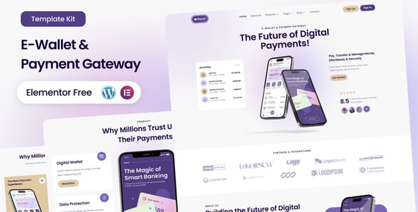 Payment Gateway Website Templates | ThemeForest