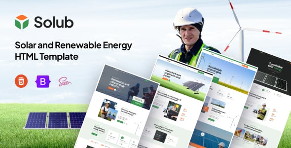 Solar HTML Website Templates | ThemeForest