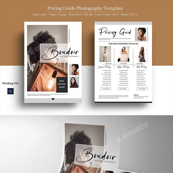Photography Price List Flyer Examples photography-price-list-flyer-examples