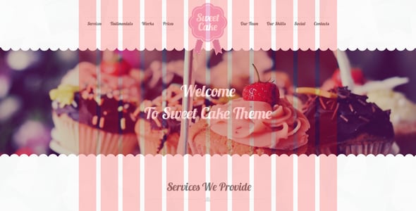 Cake Website Templates | ThemeForest