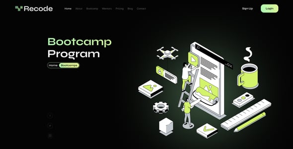Bootcamp Website Templates ThemeForest bootcamp-website-templates-themeforest