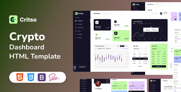 Crypto HTML Website Templates | ThemeForest