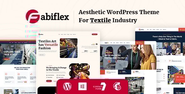 Textile Website Templates | ThemeForest