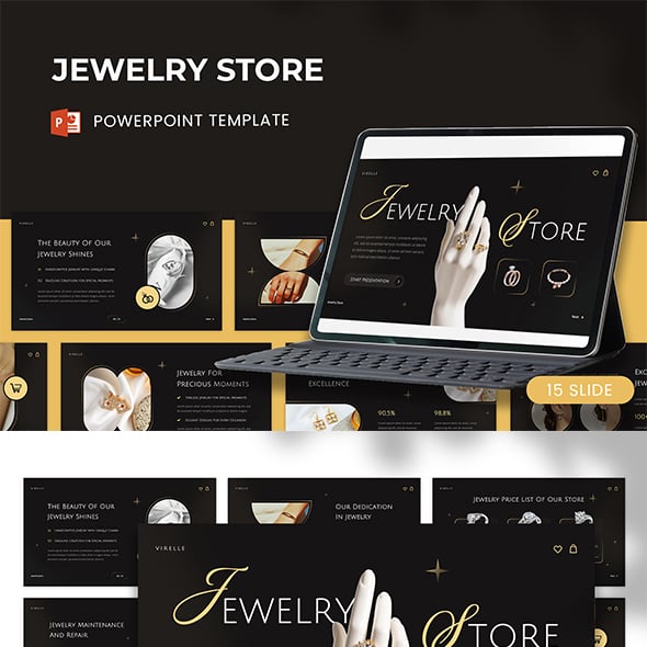Retail Store PowerPoint Templates from GraphicRiver