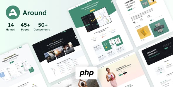 PHP Website Templates | ThemeForest
