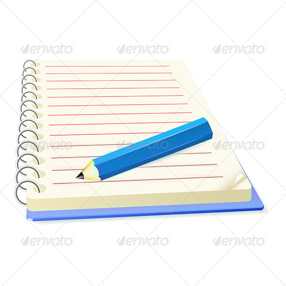 Notepad Graphics, Designs & Templates | GraphicRiver