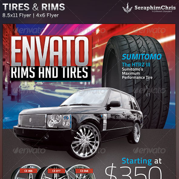 Rim Flyer Templates | GraphicRiver