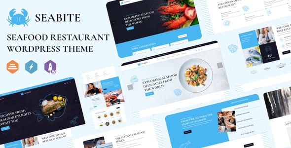 Seafood Website Templates | ThemeForest