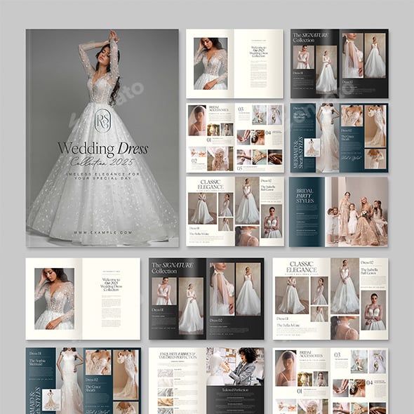 Dress Brochure Templates | GraphicRiver Dress Brochure Templates | GraphicRiver