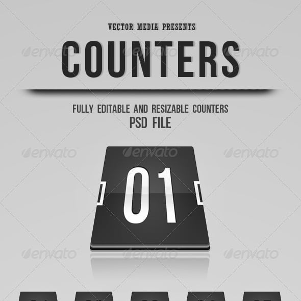 Counter Graphics, Designs & Templates | GraphicRiver