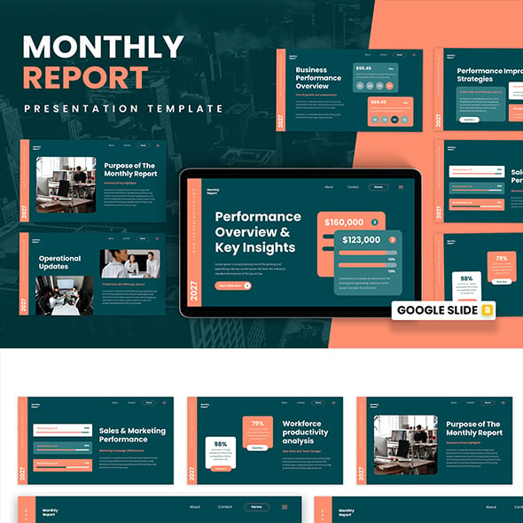 Monthly Graphics, Designs & Templates | GraphicRiver