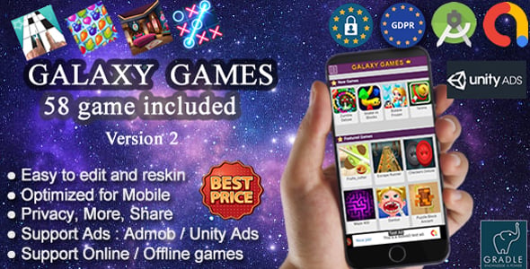 Games Mobile App Templates | CodeCanyon