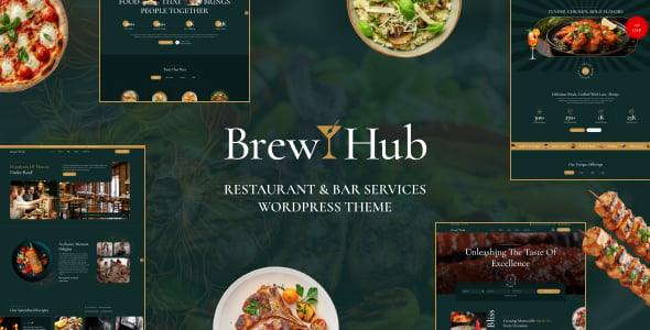 Bar Website Templates | ThemeForest