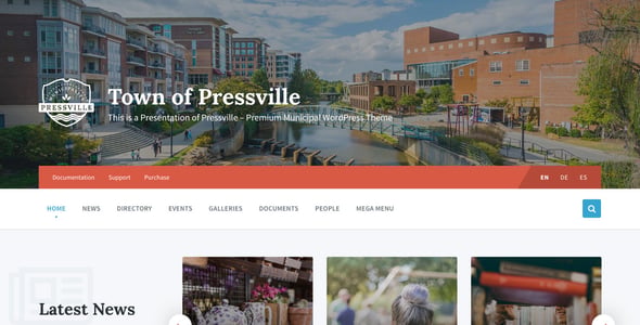 Government Website Templates | ThemeForest