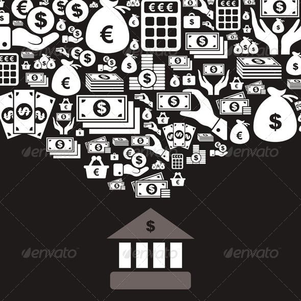 Bank Graphics, Designs & Templates | GraphicRiver