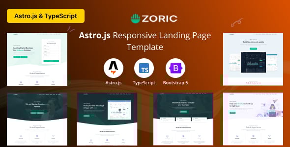 Astro Website Templates | ThemeForest