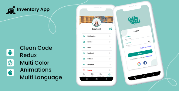 Inventory Mobile App Templates | CodeCanyon