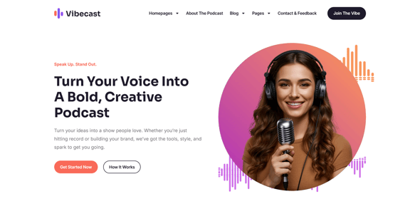 Podcast Website Templates | ThemeForest