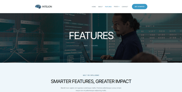 Artificial Intelligence Website Templates | ThemeForest