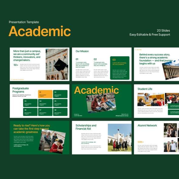 Academics Graphics, Designs & Templates | GraphicRiver