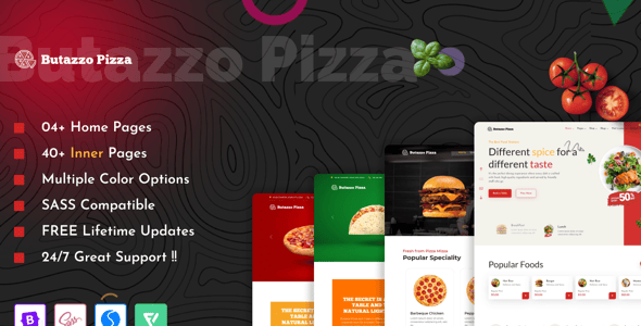 Pizza HTML Website Templates | ThemeForest