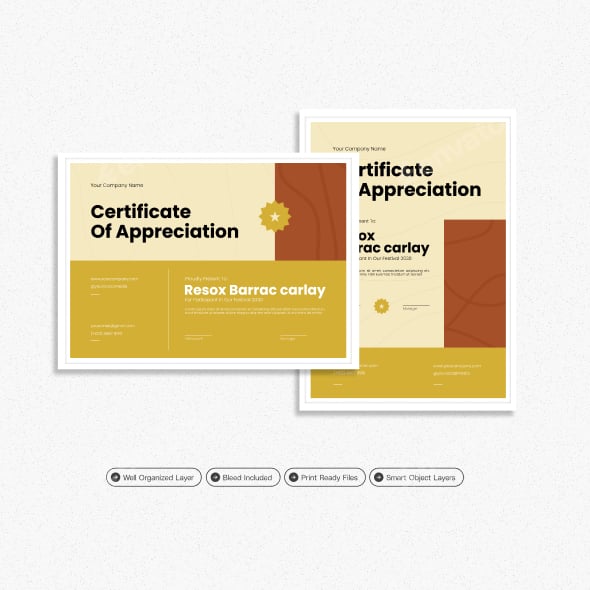 Acknowledgment Graphics, Designs & Templates | GraphicRiver