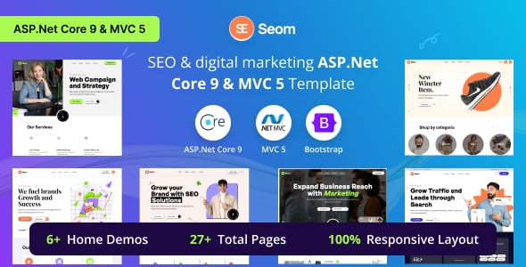 ASP.NET Core Website Templates | ThemeForest