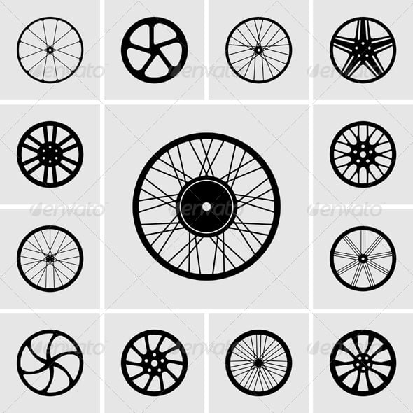 Wheel Graphics, Designs & Templates | GraphicRiver