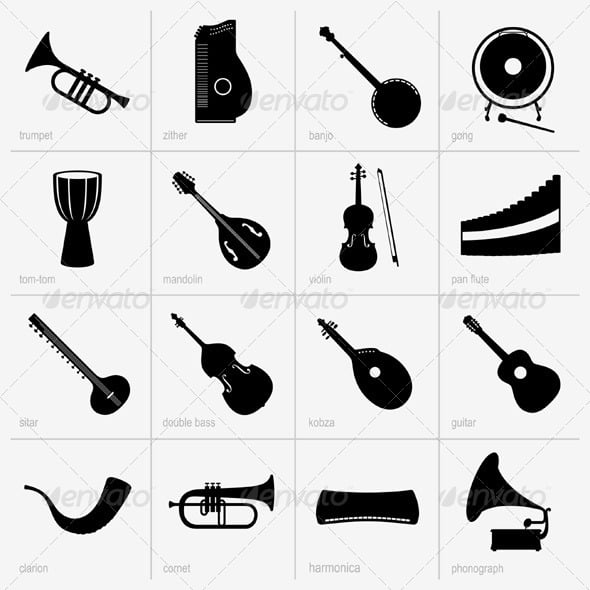 Instruments Graphics, Designs & Templates | GraphicRiver
