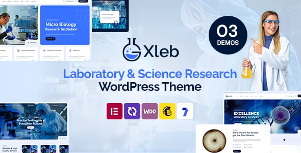 Laboratory Website Templates | ThemeForest