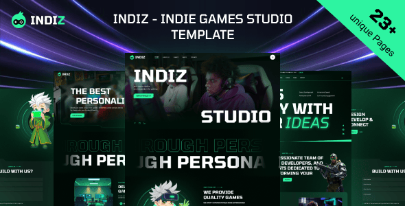 Game Studio Website Templates | ThemeForest