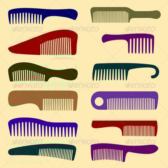 Comb Graphics, Designs & Templates | GraphicRiver