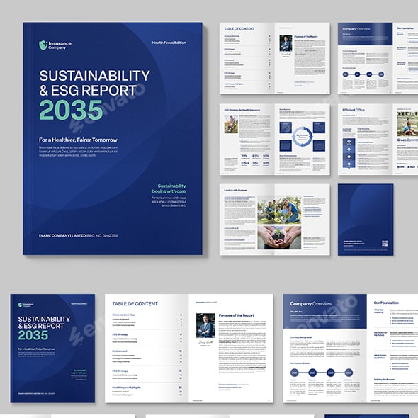 Raport Graphics, Designs & Templates | GraphicRiver