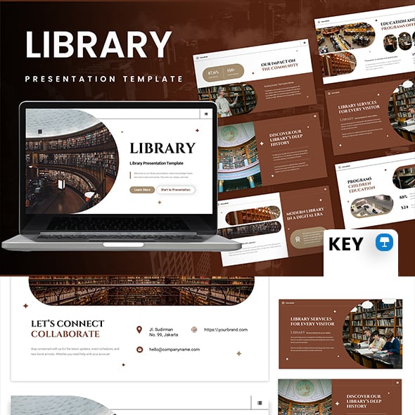 Library Graphics, Designs & Templates | GraphicRiver
