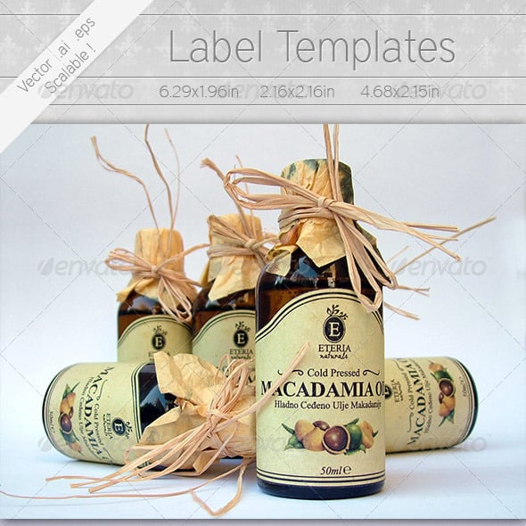 Label Graphics, Designs & Templates | GraphicRiver